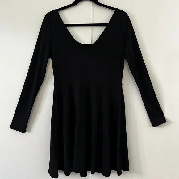 h&m tight black dress black scrunch up dress